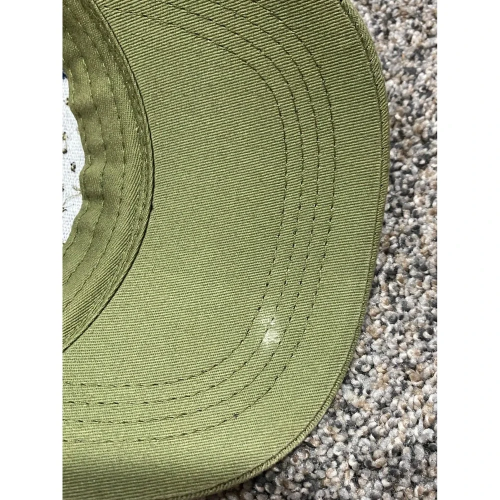 Ace USA Baseball Cap Unisex OS Olive Green Good Seattle Washington Patch Hat